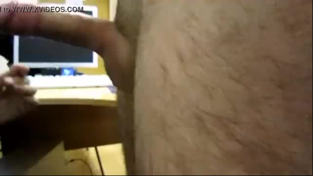 Russian blowjob at work